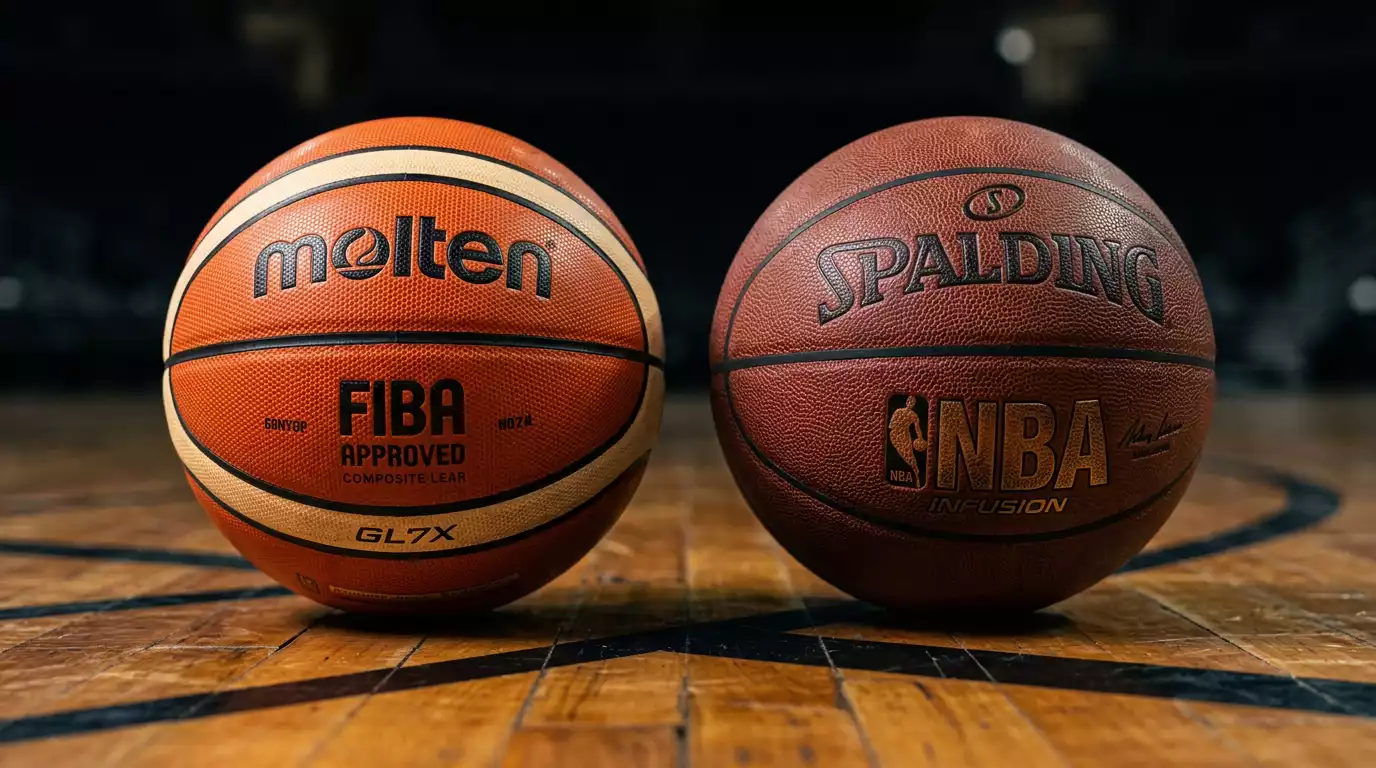 Comparativa visual de reglas FIBA frente a NBA y su impacto en apuestas de baloncesto