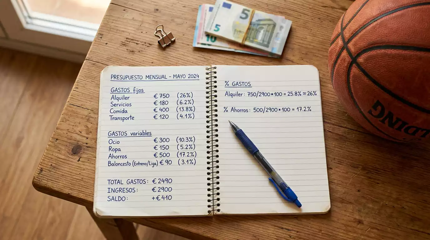 Esquema de gestión de bankroll para apuestas en torneos cortos de baloncesto como la BCL