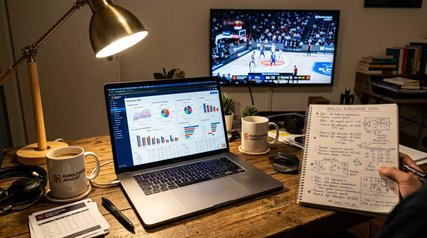 Análisis de datos y estadísticas para elaborar pronósticos en la Basketball Champions League